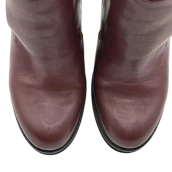 Office London Women's Size 39/*.5 Black Leather Pull On Ankle Boots Made in Spai - Picture 7 of 15